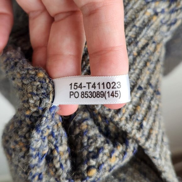 Tommy Bahama Merino Wool Linen Alpaca Multicolored Knit Shawl Collar Sweater M - Picture 10 of 10